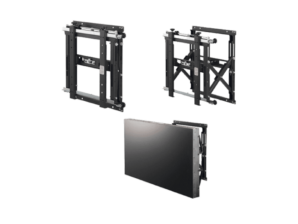 Support écran pour mur d’image Push-pull - Ecran pour mur d'images